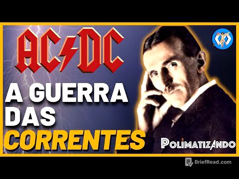 Nikola TESLA e Thomas EDISON: A Guerra das Correntes (AC DC)