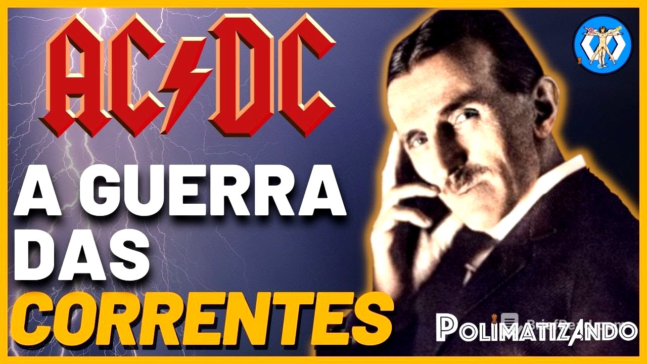 Nikola TESLA e Thomas EDISON: A Guerra das Correntes (AC DC)