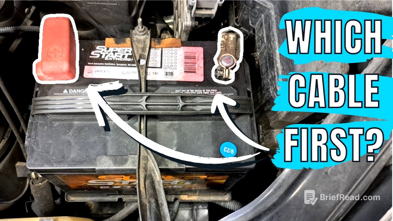 How to Disconnect and Reconnect a Car Battery | Which Battery Terminal To Disconnect First