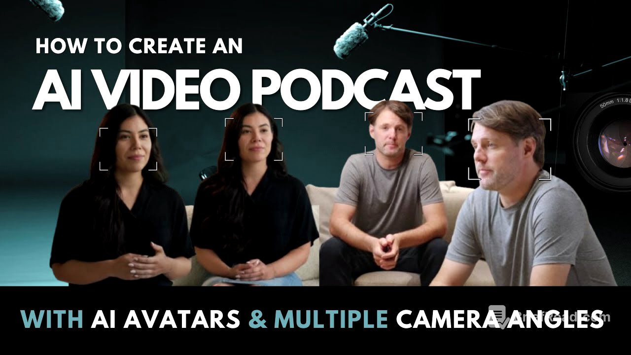 Add AI Avatars to NotebookLM Video Podcast