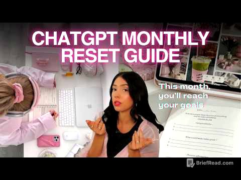 ChatGPT will transform you into your dream woman in 30 days | October monthly reset routine for 2025
