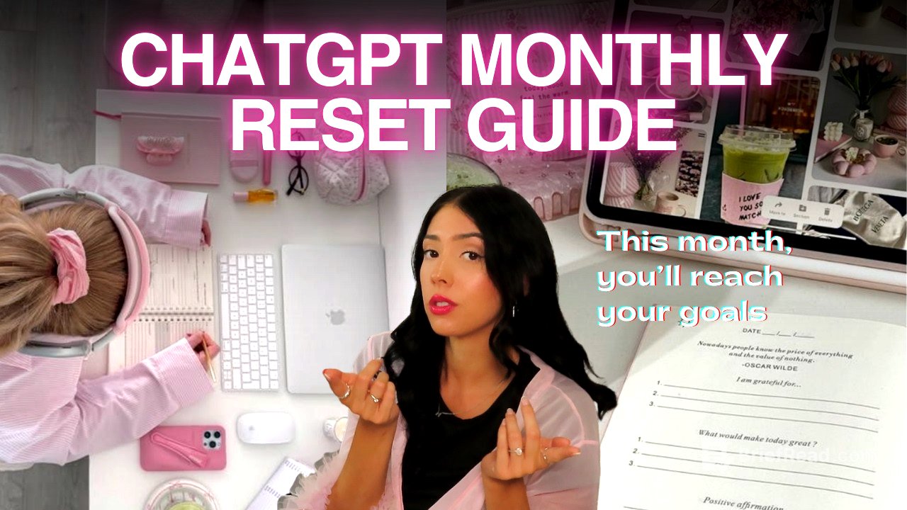 ChatGPT will transform you into your dream woman in 30 days | October monthly reset routine for 2025