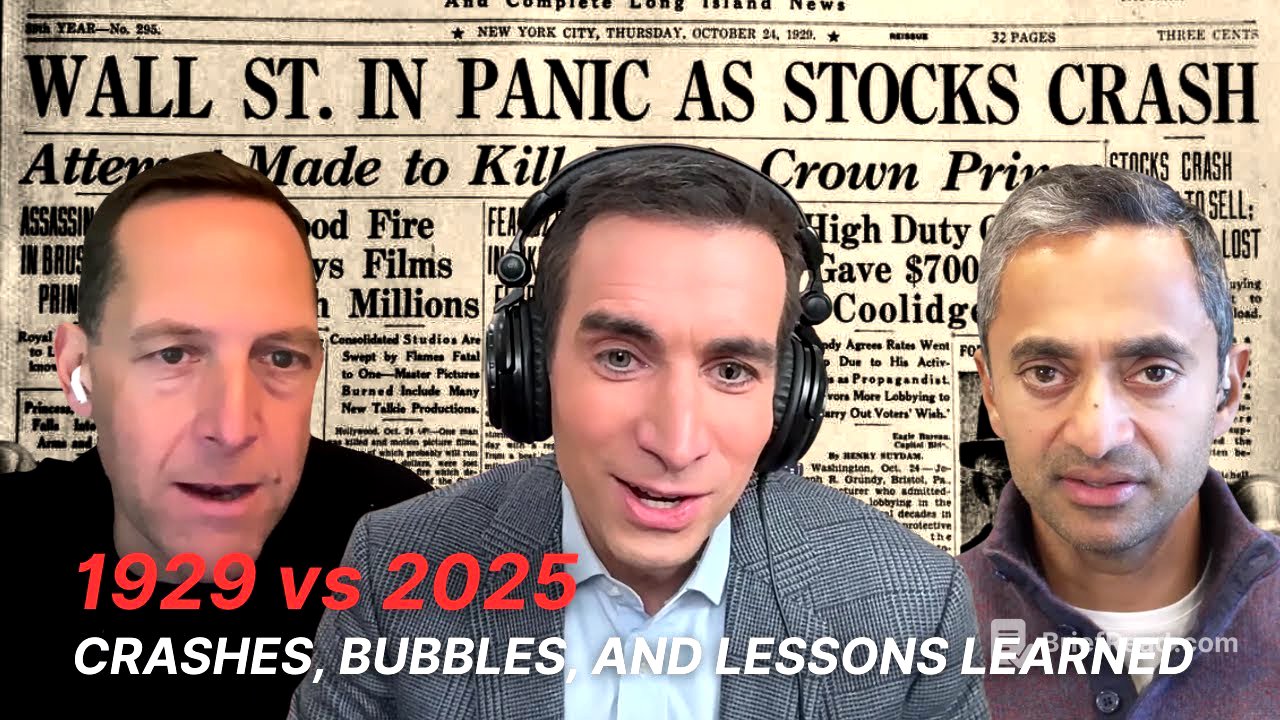 1929 vs 2025: Andrew Ross Sorkin on Crashes, Bubbles & Lessons Learned