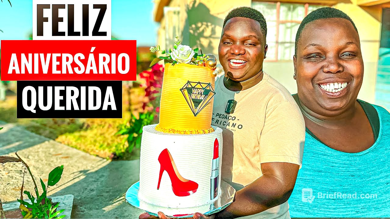 FIZ FESTA  SURPRESA DE ANIVERSÁRIO 🎁 PARA MINHA MÃE E ESSA FOI A REAÇÃO DELA 🥰🇲🇿
