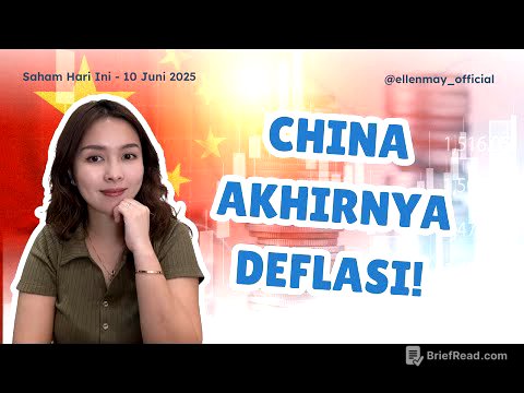 Saham Hari Ini 10 Juni 2025: China akhirnya deflasi!