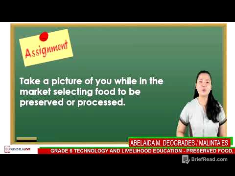 GRADE 6 TLE - PRESERVED FOOD, APPLYING PRINCIPLES AND SKILL IN FOOD PRESERVATION