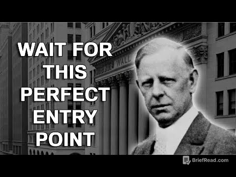 Jesse Livermore’s 5-Step Test Before Every Buy | The Perfect Entry Point