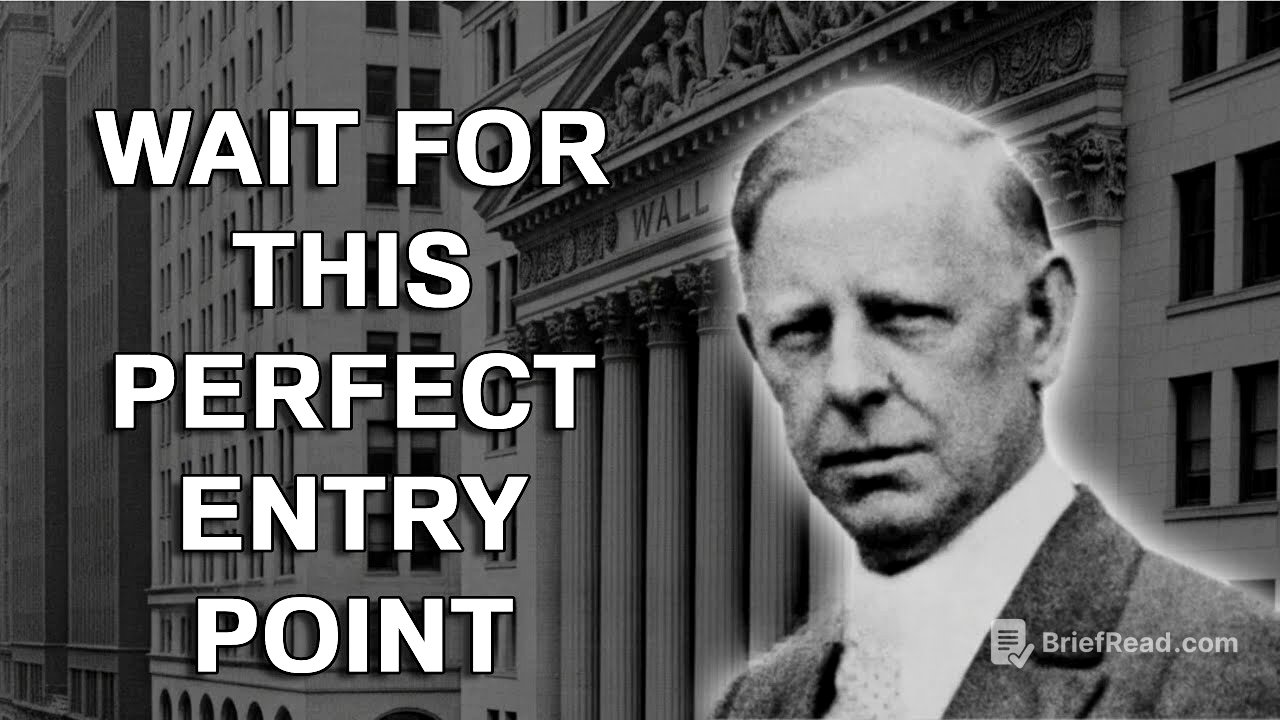 Jesse Livermore’s 5-Step Test Before Every Buy | The Perfect Entry Point