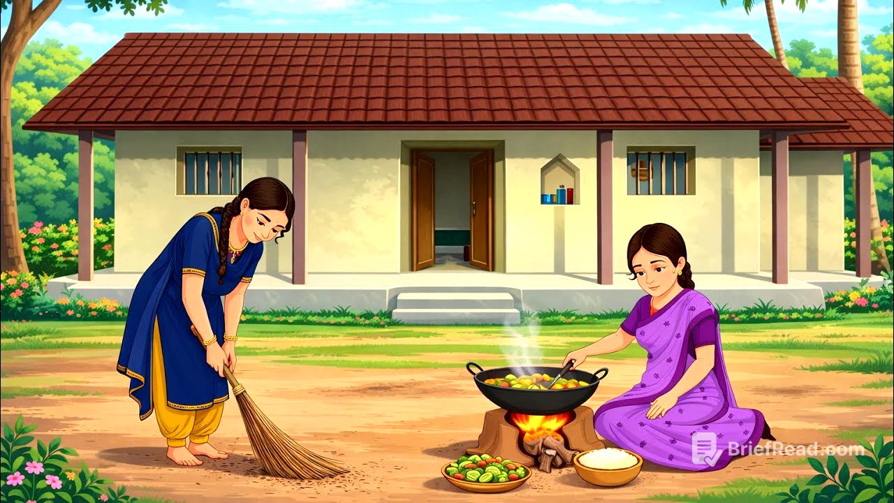 गरीब माँ बेटी की अनोखी किस्मत | Hindi Story | Cartoon Story | Hindi Kahaniyan | Hindi Moral Stories 