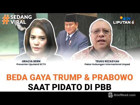 Pidato Berapi-Api Presiden Prabowo di Sidang Umum PBB, Efektif Bawa Perubahan? | SEDANG VIRAL