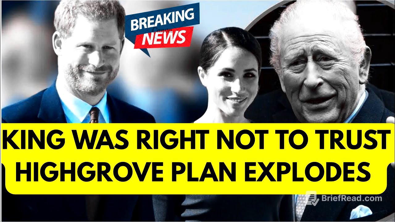 HARRY BUSTED THE HIGHGROVE AGREEMENT VIA THIS MEGA LEAK #kingcharles #meghanmarkle #princeharry 