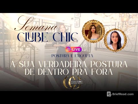 Postura de princesa , sem dor e sem forcar! Semana Clube C.H.I.C.