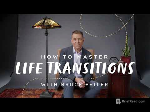 How to master life transitions with Bruce Feiler