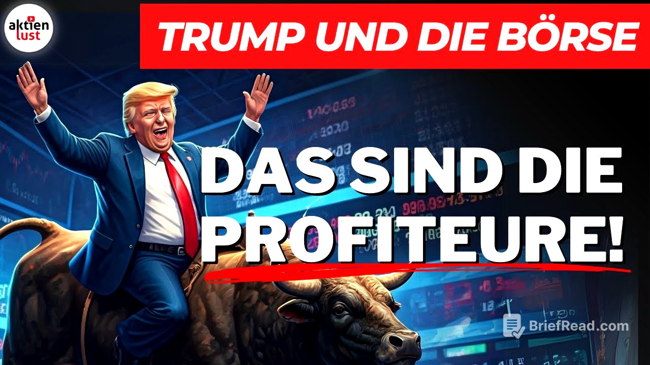 Trump übernimmt: Hier sind die Profiteure am Aktienmarkt | aktienlust Börsen-Woche