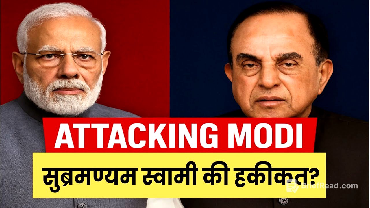 "Why Subramanian Swamy Is Still in BJP Despite Criticizing Modi | Real Political Power"