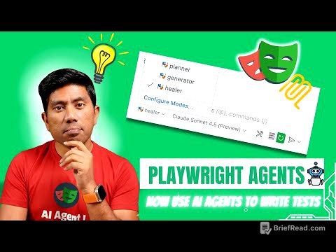 Playwright Agents: AI Plans, Writes & Fixes Your Tests Automatically! 🎭