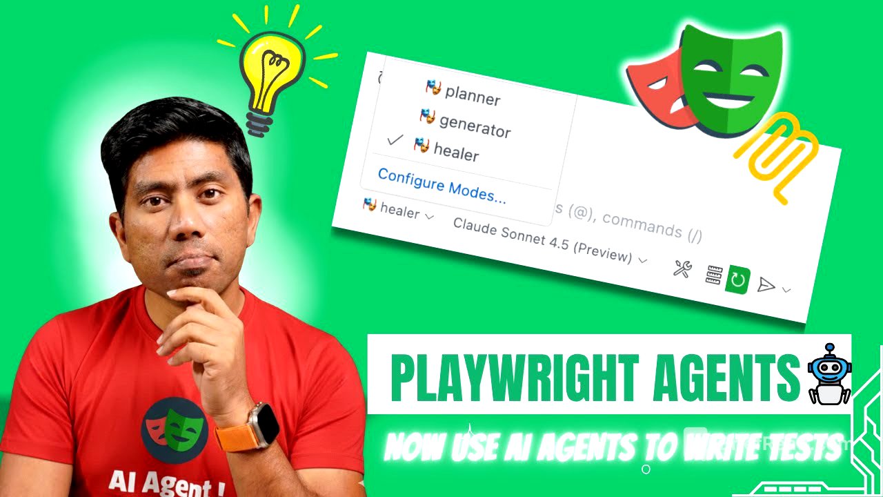 Playwright Agents: AI Plans, Writes & Fixes Your Tests Automatically! ðŸŽ