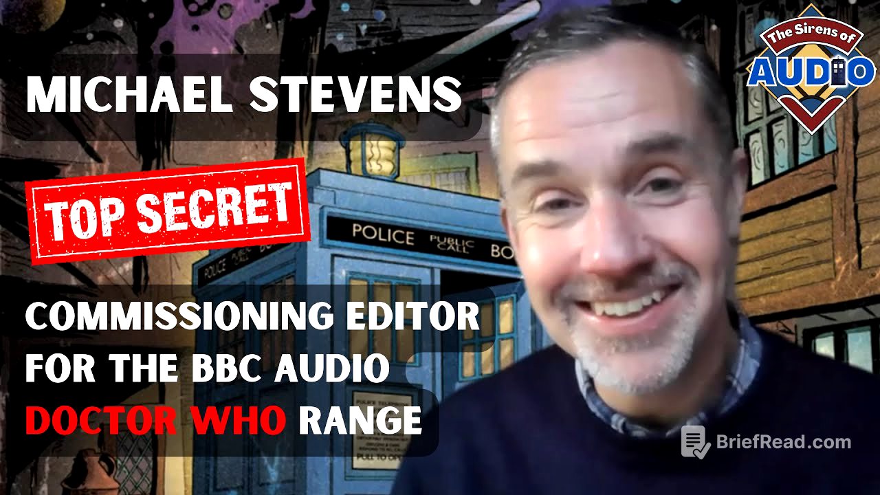 BBC Audio Doctor Who Boss Talks Past, Present and Future