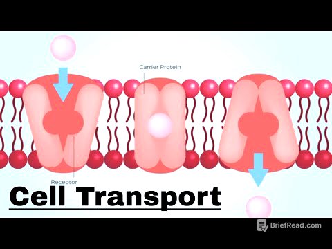 Cell transport- Passive and Active Transport