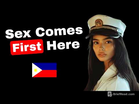 Sex Comes First in the Philippines: relationships come second