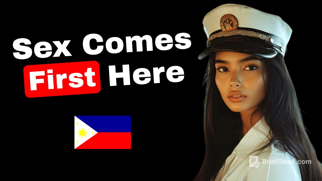 Sex Comes First in the Philippines: relationships come second