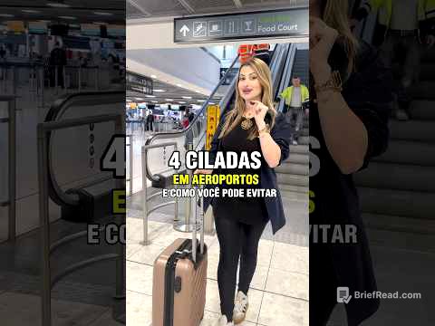 4 Ciladas em aeroportos e como você pode evitar cada uma delas! ✈️ #viagem #aeroporto #bagagem