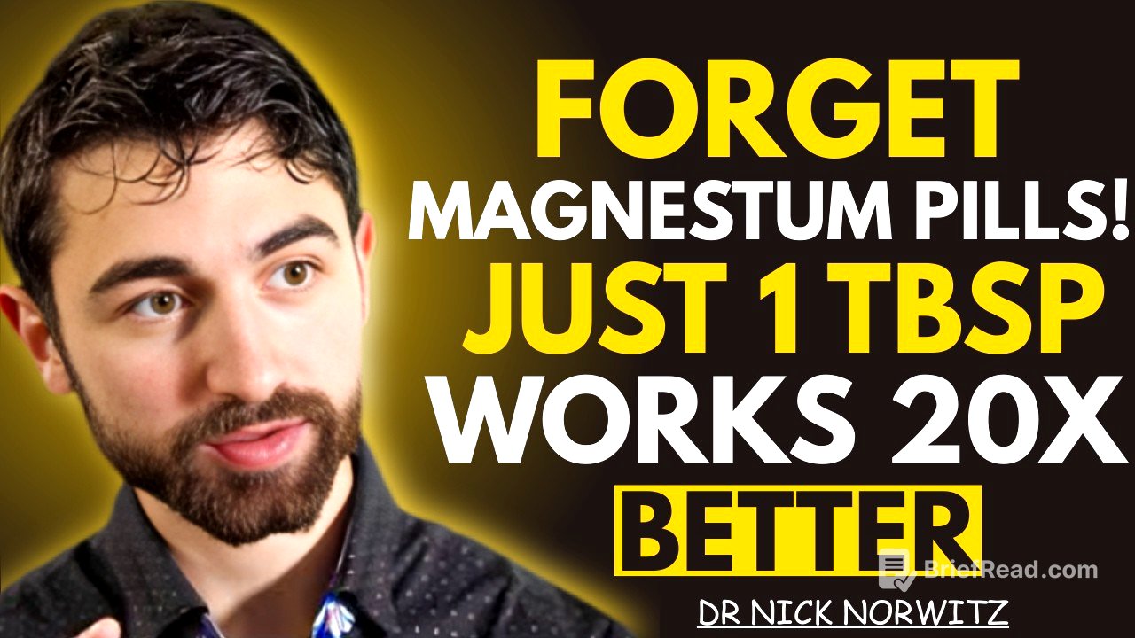 Before You Buy Magnesium Glycinate Again, Watch THIS (FOOD Works 20x Better) | Dr. Nick Norwitz