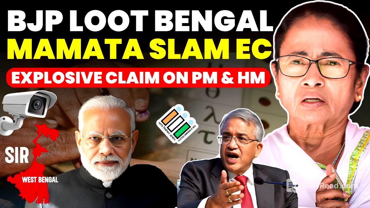 BJP & ECI LOOTED 100 SEAT....PM & HM ACTION ILLEGAL......MAMATA EXPLOSIVE CLAIM #mamatabanerjee