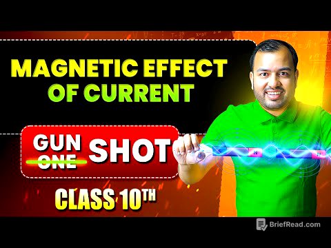Magnetic Effects of Electric Current Class 10 || Complete Chapter in ONE SHOT | NCERT Covered | PW