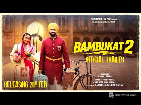 Bambukat 2 | Official Trailer | Ammy Virk | Simi Chahal | Binnu Dhillon| Gurpreet Ghuggi| 20th Feb 