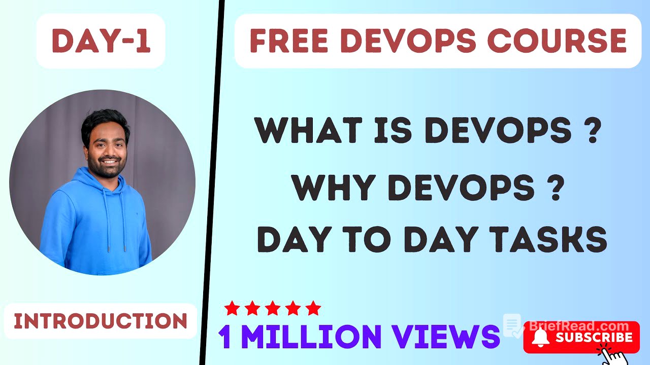 Day-1 | Fundamentals of DevOps | Free DevOps Course | 45 days | #devopscourse #learning