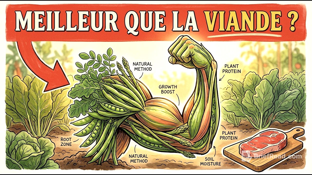 10 Plantes Avec 2 Fois Plus de Protéines que la Viande — Plantez Une Fois, Mangez Pendant des Années