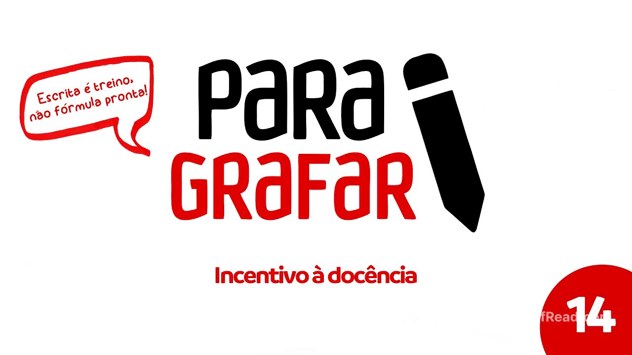 Aula 14 - Incentivo à docência