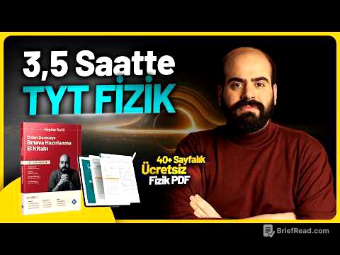3,5 Saatte TYT Fizik