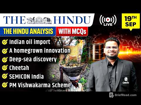The Hindu Analysis | 19th September 2026 | The Hindu Newspaper  - Practice Questions | Prashant Sir