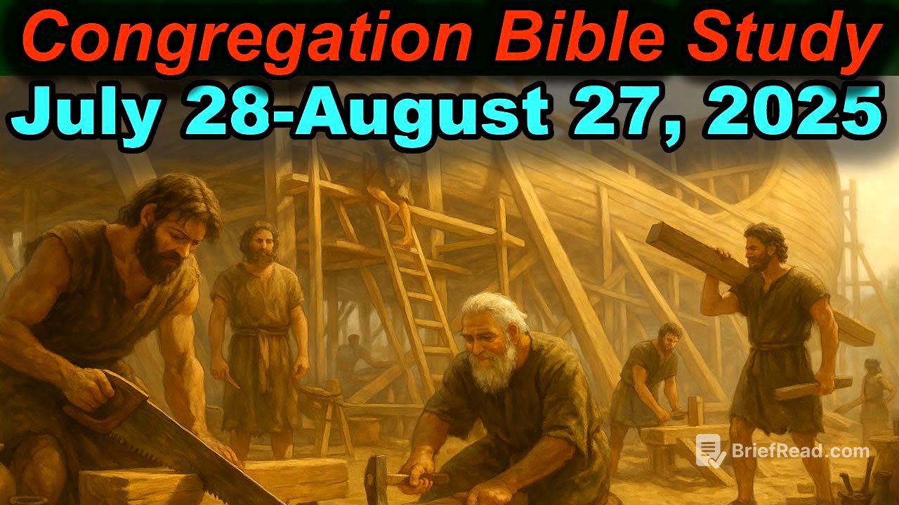 Congregation Bible Study July 28- August 3, 2025 midweek meeting answers