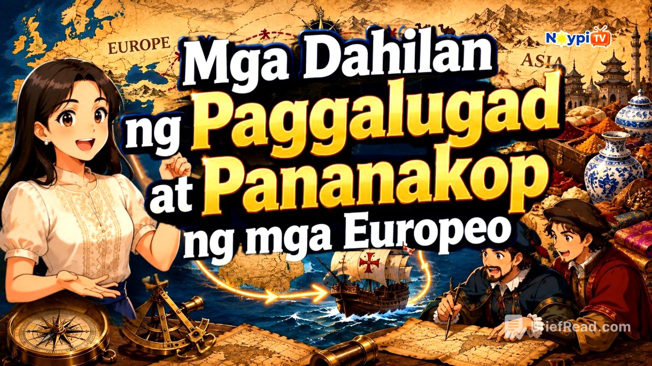Mga Dahilan ng Pananakop ng mga Europeo (AP 8, Term 1, Week 10) | NoypiTV