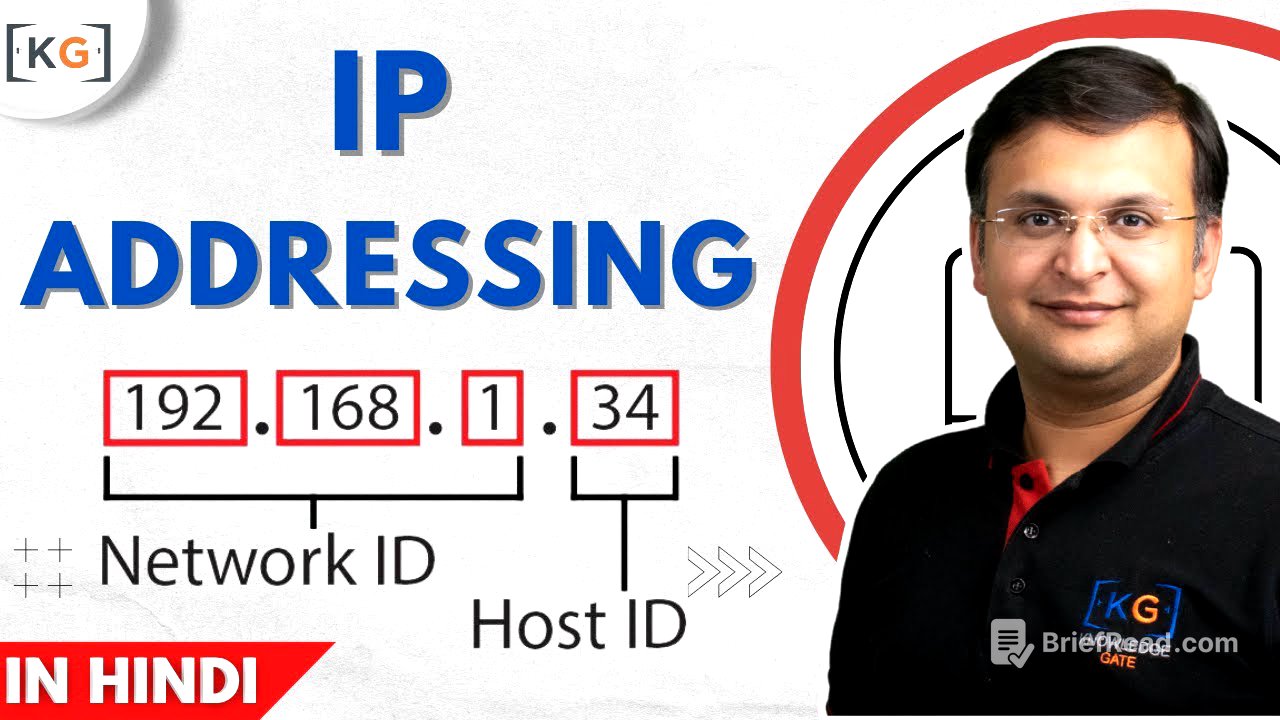 4.6 What is Logical or IP Addressing