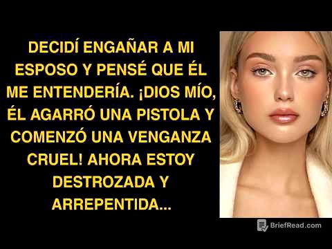 DECIDÍ ENGAÑAR A MI ESPOSO Y PENSÉ QUE ÉL ME ENTENDERÍA
