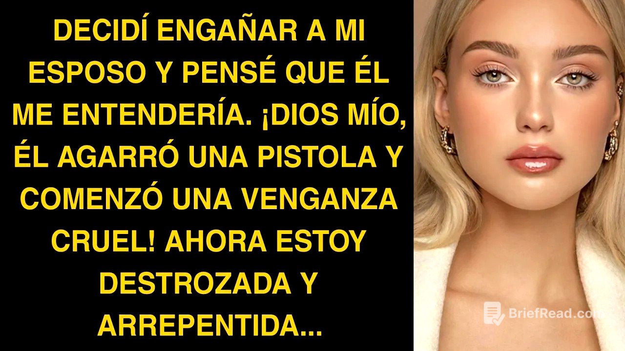 DECIDÍ ENGAÑAR A MI ESPOSO Y PENSÉ QUE ÉL ME ENTENDERÍA