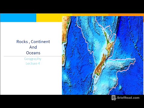 Rocks Continent and oceans || lecture 4 || parmar ssc 3.0 geography || Geography
