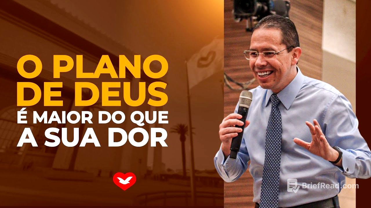 O plano de Deus é maior do que a sua dor. | Bispo Jadson Santos