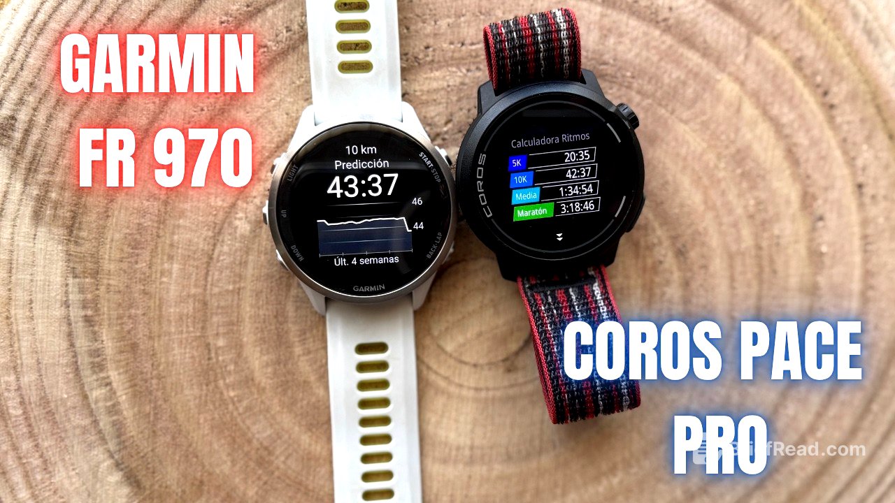 Garmin 970 vs Coros Pace Pro en carrera: ¿Cuál mide mejor un 5K real?