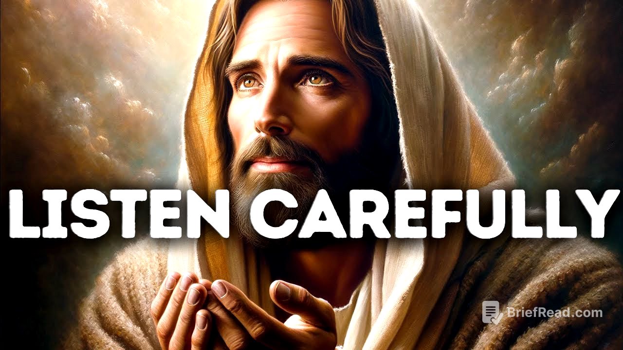 𝙂𝙤𝙙𝙨 𝙈𝙚𝙨𝙨𝙖𝙜𝙚: Listen Carefully | God Message For Me Today | God's Message Now