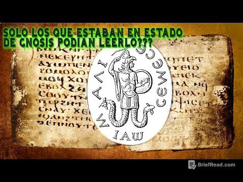 EL EVANGELIO GNOSTICO MAS EXTRAÑO DE TODOS - EL EVANGELIO COPTO DE LOS EGIPCIOS