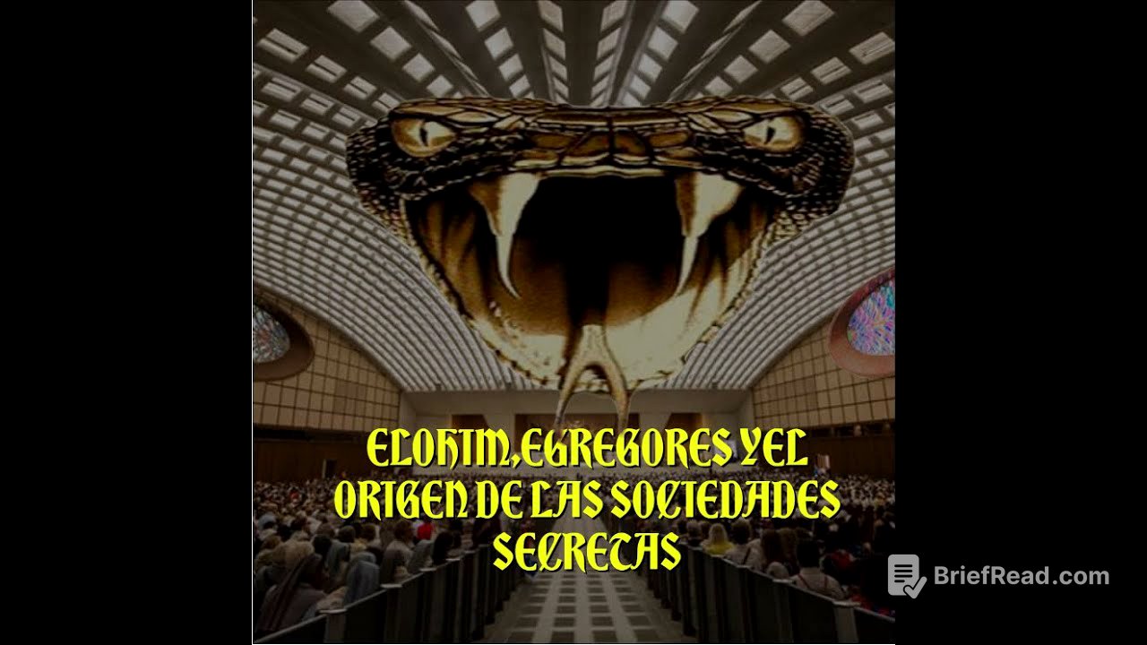 Elohim, Egregores y el origen de las sociedades secretas/logias