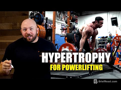 How To Design A Hypertrophy Program (Muscle Building for Powerlifting)