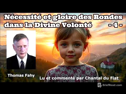 Le premier devoir de l'âme est d'adorer celui qui l'a créée - 4 - Thomas Fahy