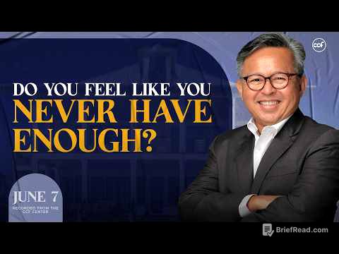 Stop Looking. Listen: God is Enough | JP Masakayan | June 7, 2026