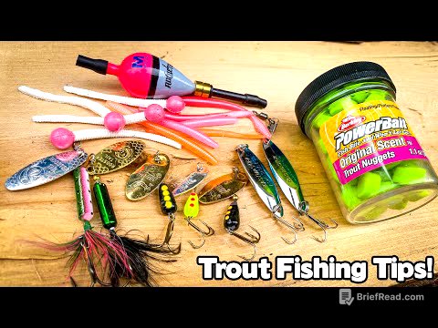 How To Set up & Fish For Trout, EVERYTHING You Need To Know!
